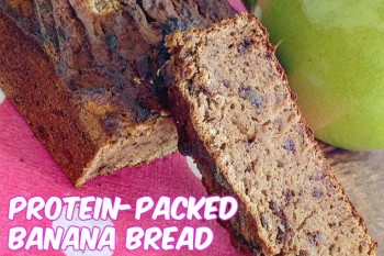 Gluten free, protein packed banana bread